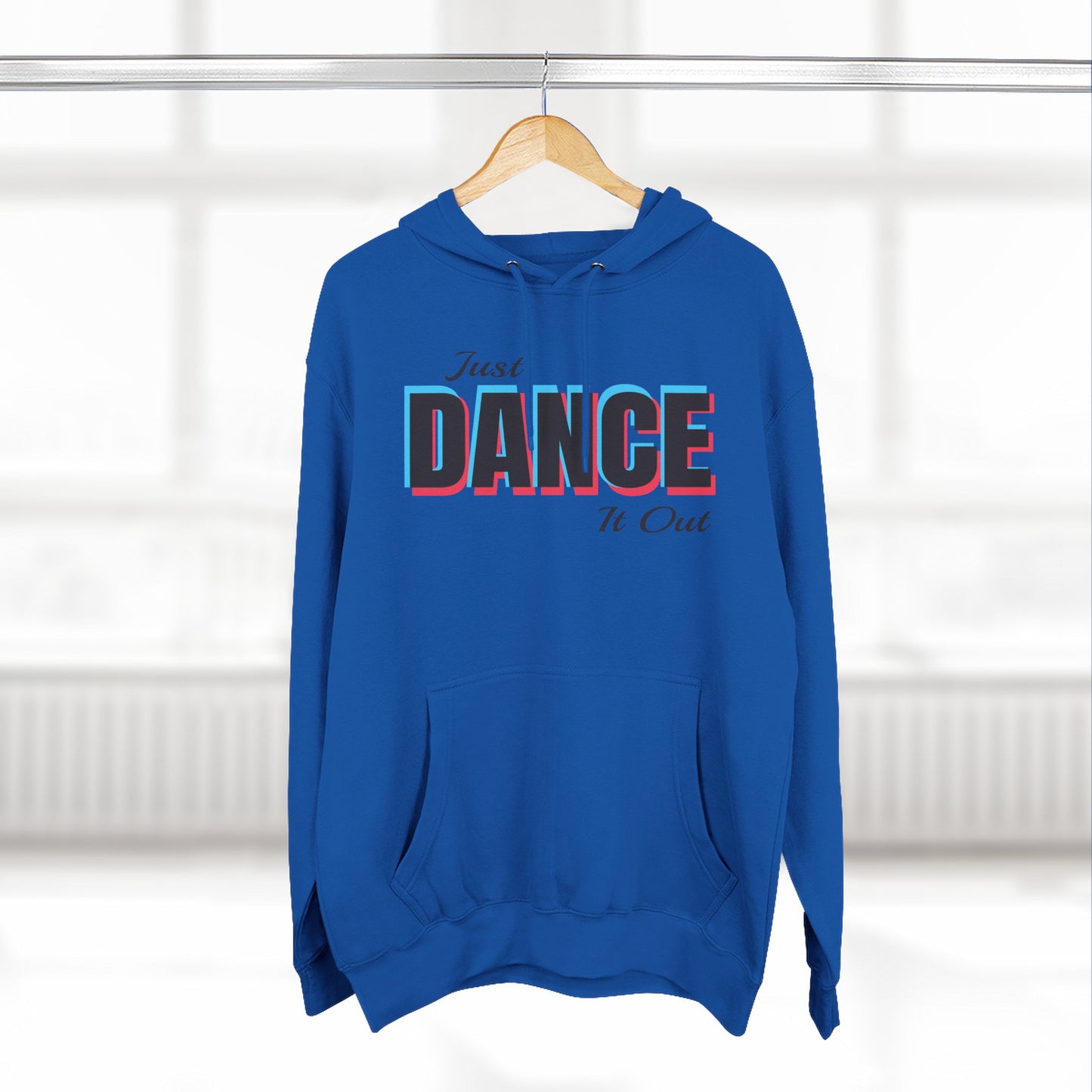 Black Logo Fleece Hoodie - Comfortable & Stylish