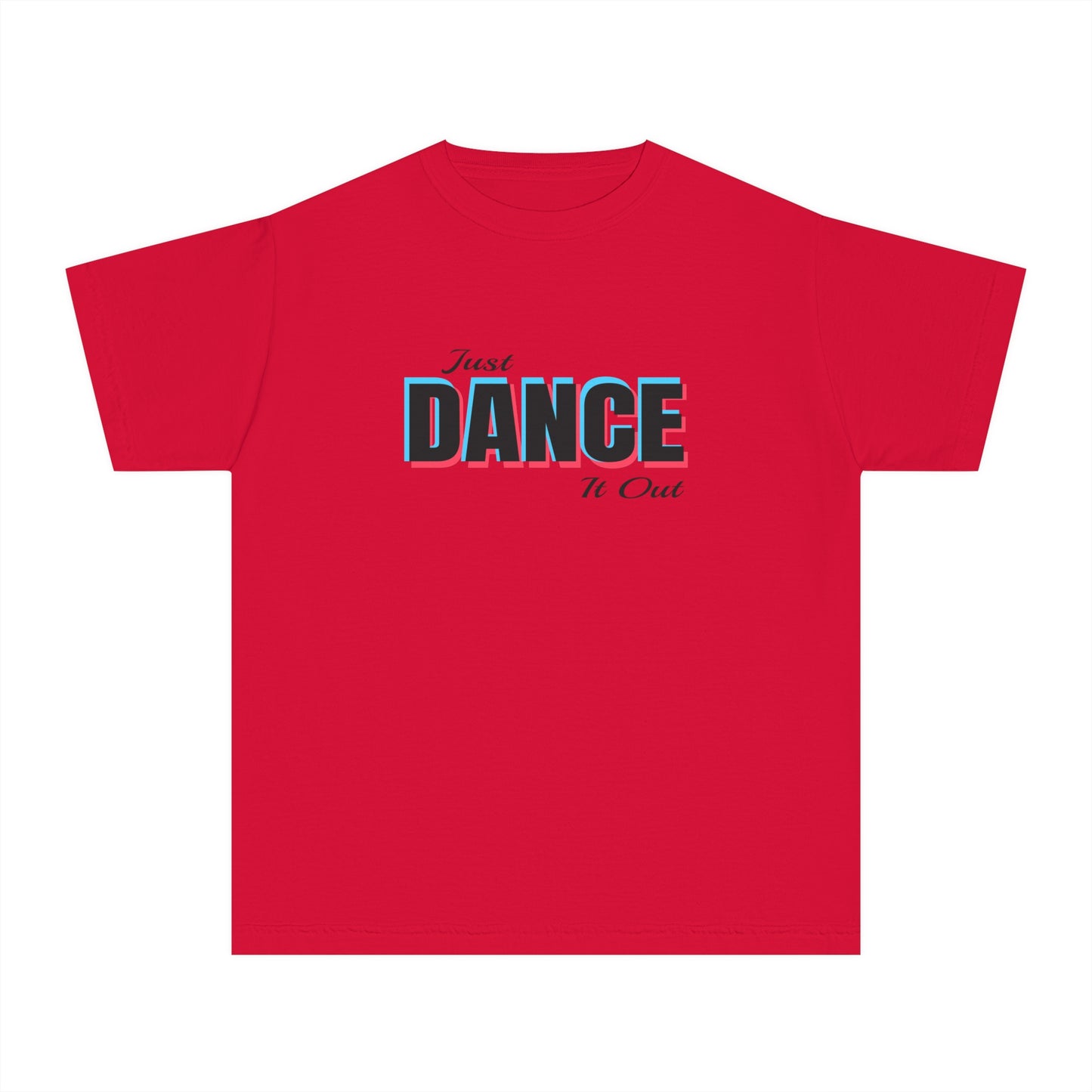 Youth Midweight Tee - Just Dance It Out Graphic Tee for Active Kids