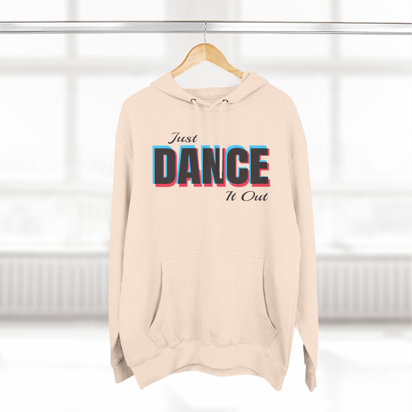 Black Logo Fleece Hoodie - Comfortable & Stylish