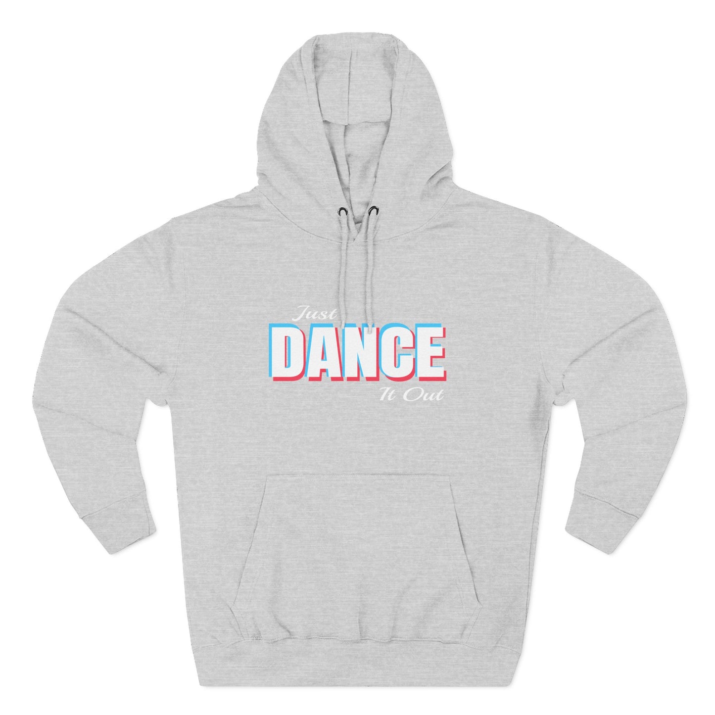 White Logo Fleece Hoodie - Comfortable & Stylish