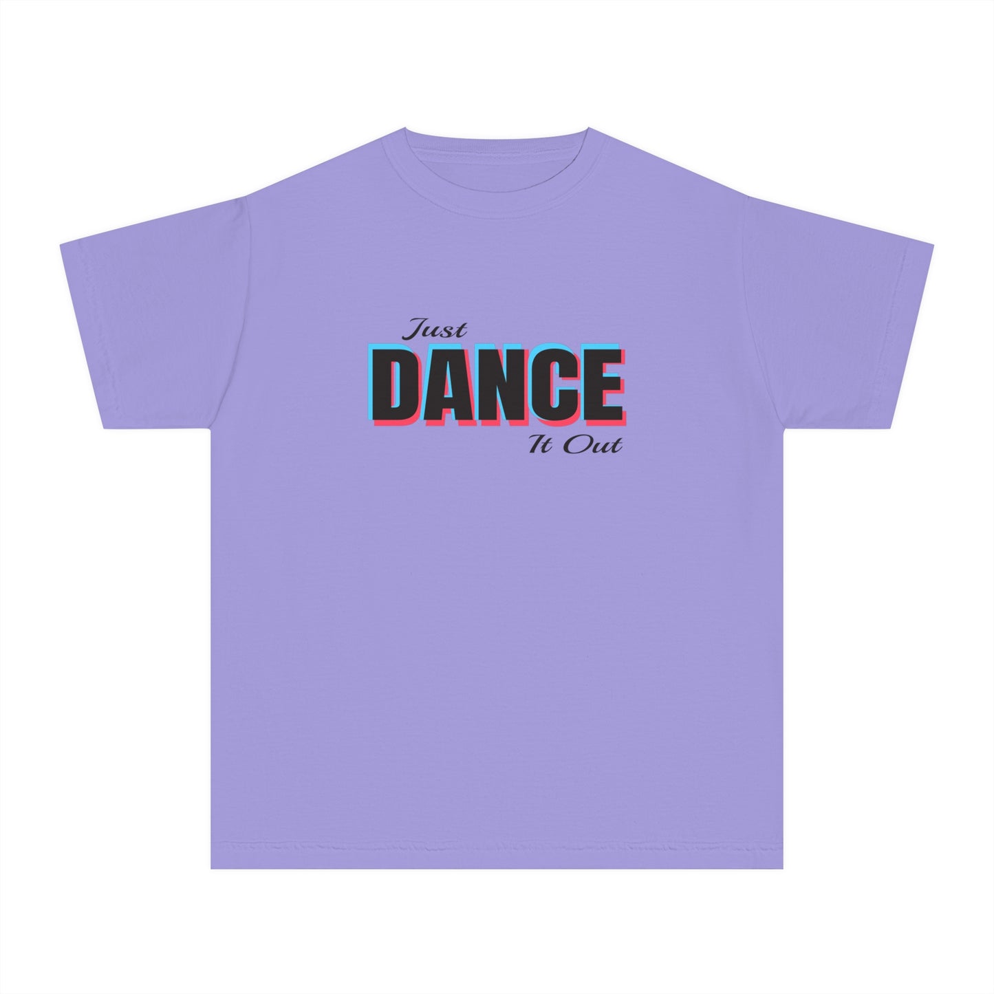 Youth Midweight Tee - Just Dance It Out Graphic Tee for Active Kids