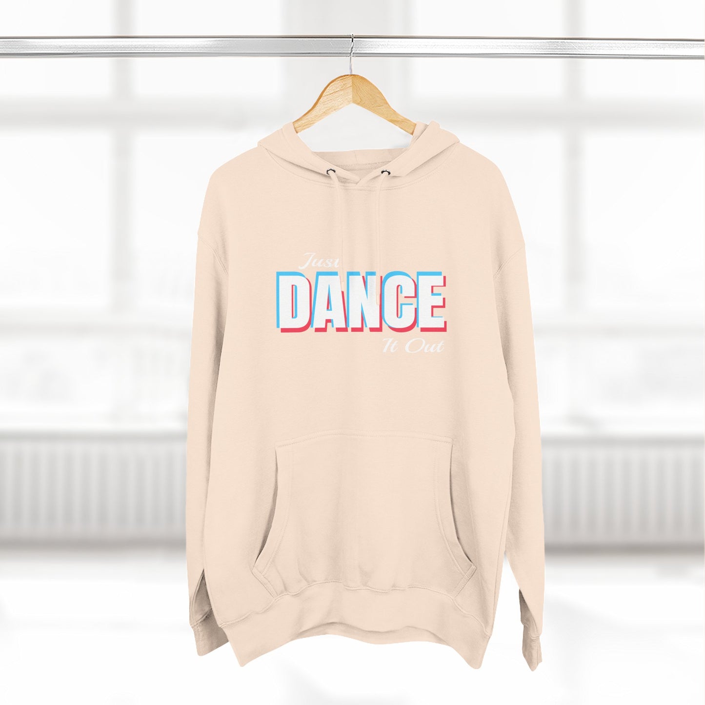 White Logo Fleece Hoodie - Comfortable & Stylish