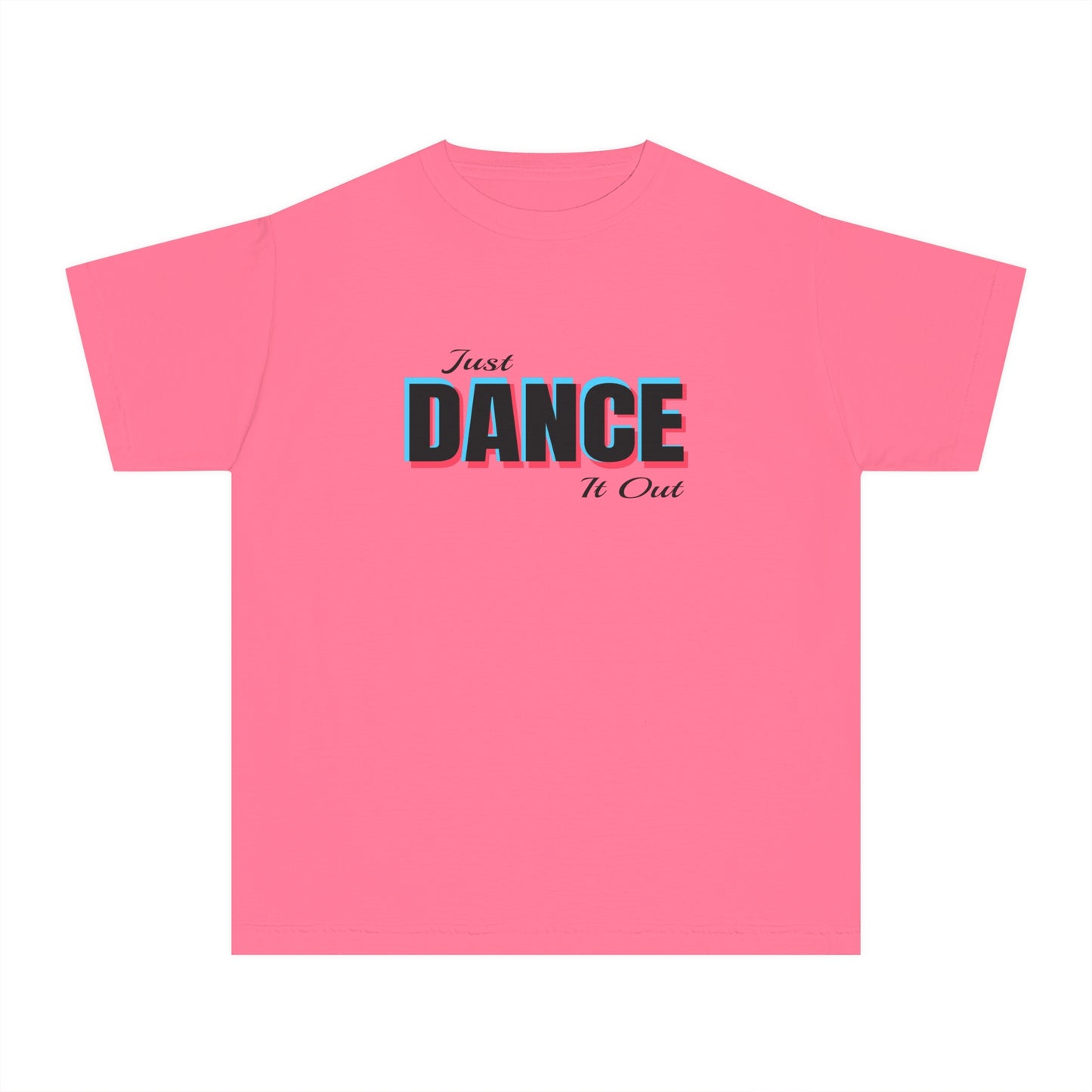 Youth Midweight Tee - Just Dance It Out Graphic Tee for Active Kids
