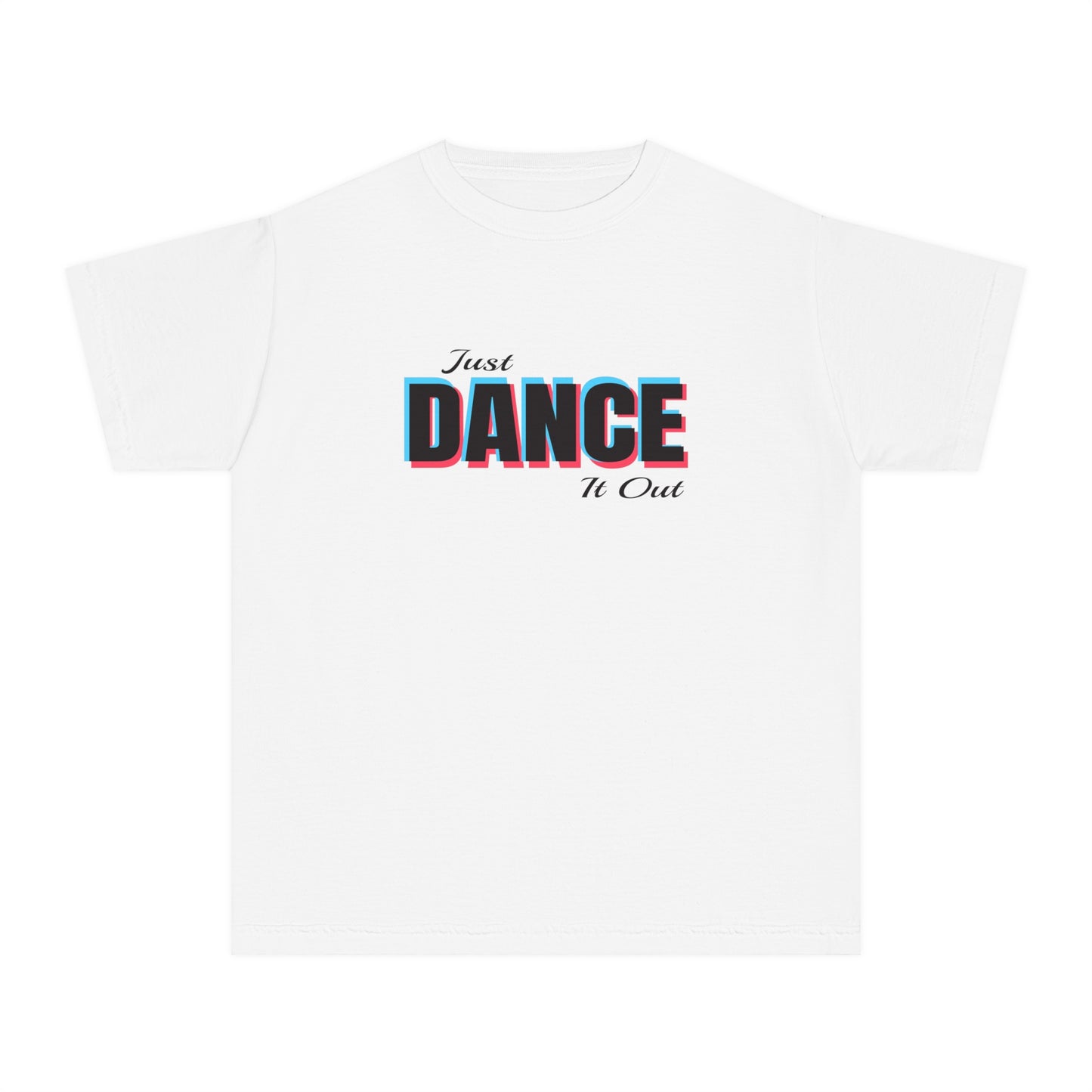 Youth Midweight Tee - Just Dance It Out Graphic Tee for Active Kids