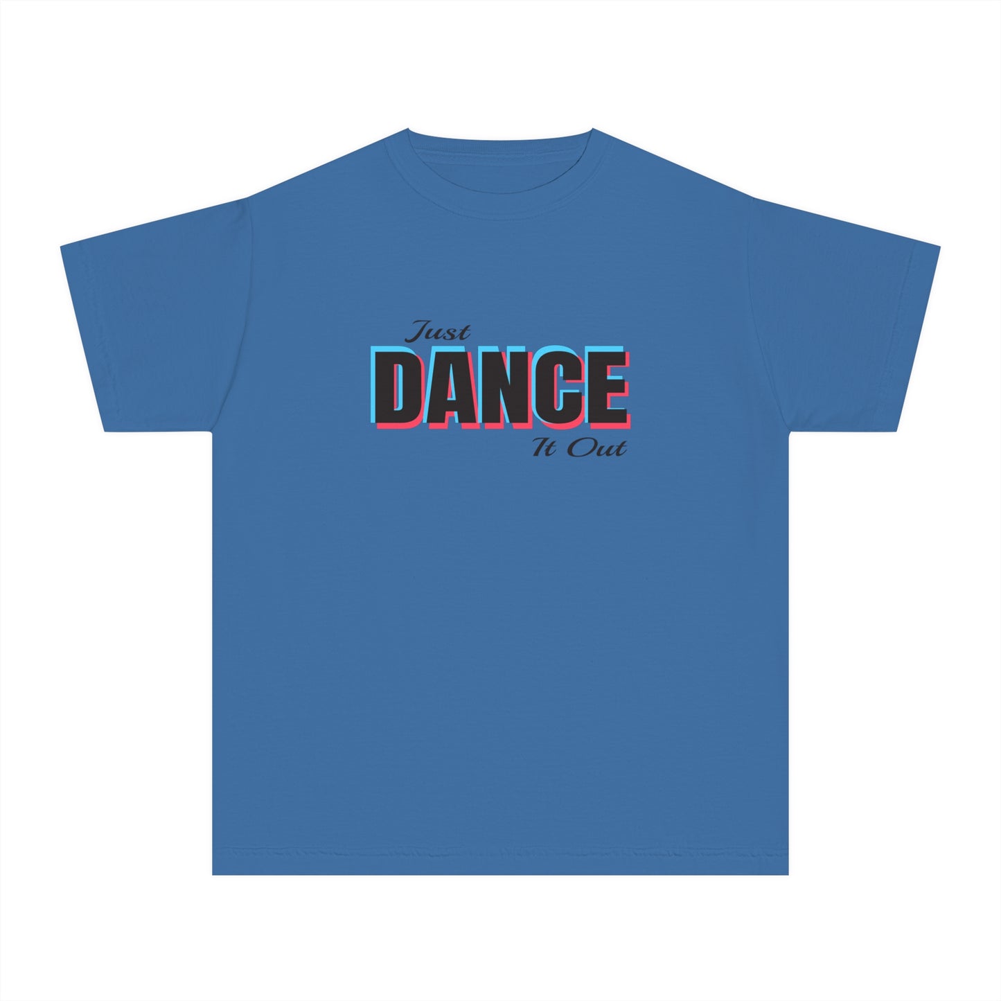 Youth Midweight Tee - Just Dance It Out Graphic Tee for Active Kids