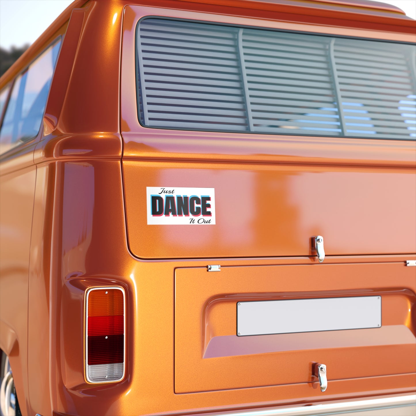 Just Dance It Out Bumper/Window Sticker