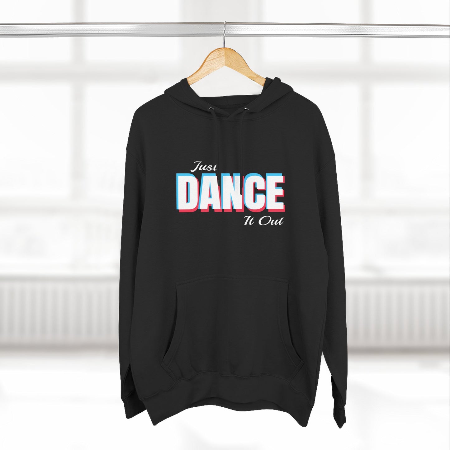 White Logo Fleece Hoodie - Comfortable & Stylish