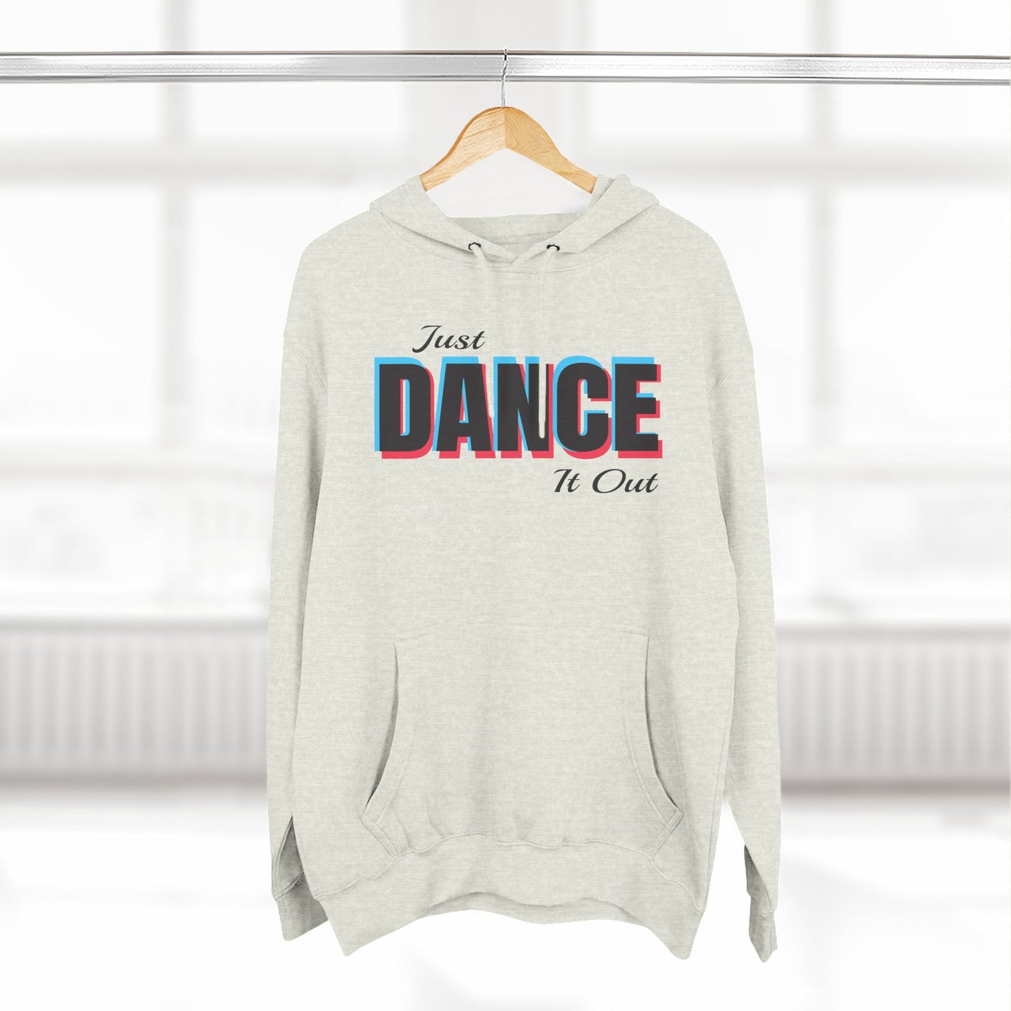 Black Logo Fleece Hoodie - Comfortable & Stylish