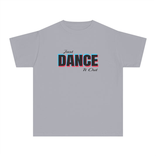 Youth Midweight Tee - Just Dance It Out Graphic Tee for Active Kids