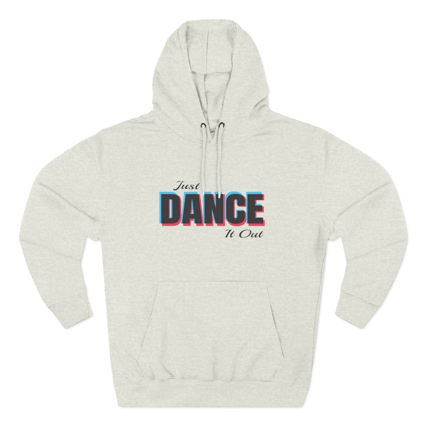White Logo Fleece Hoodie - Comfortable & Stylish