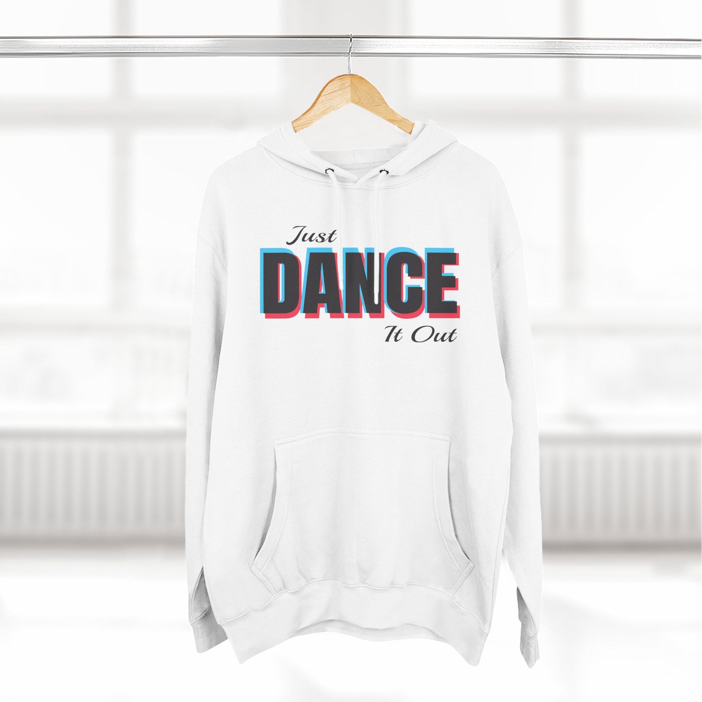 Black Logo Fleece Hoodie - Comfortable & Stylish