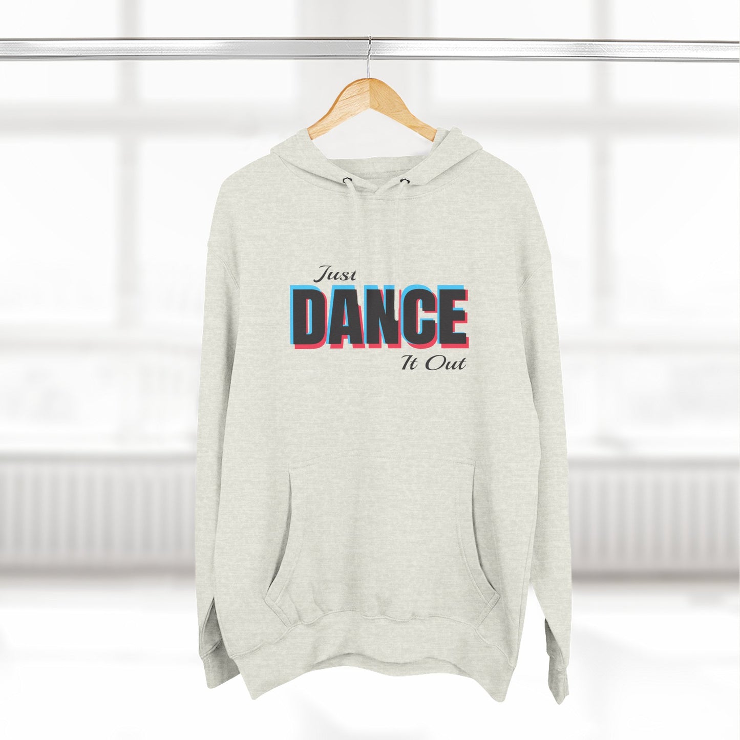 White Logo Fleece Hoodie - Comfortable & Stylish