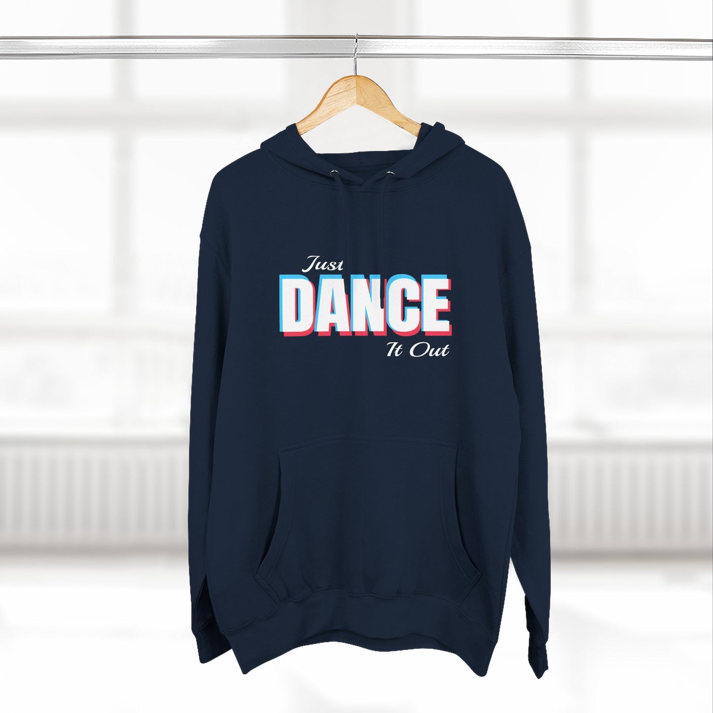 White Logo Fleece Hoodie - Comfortable & Stylish