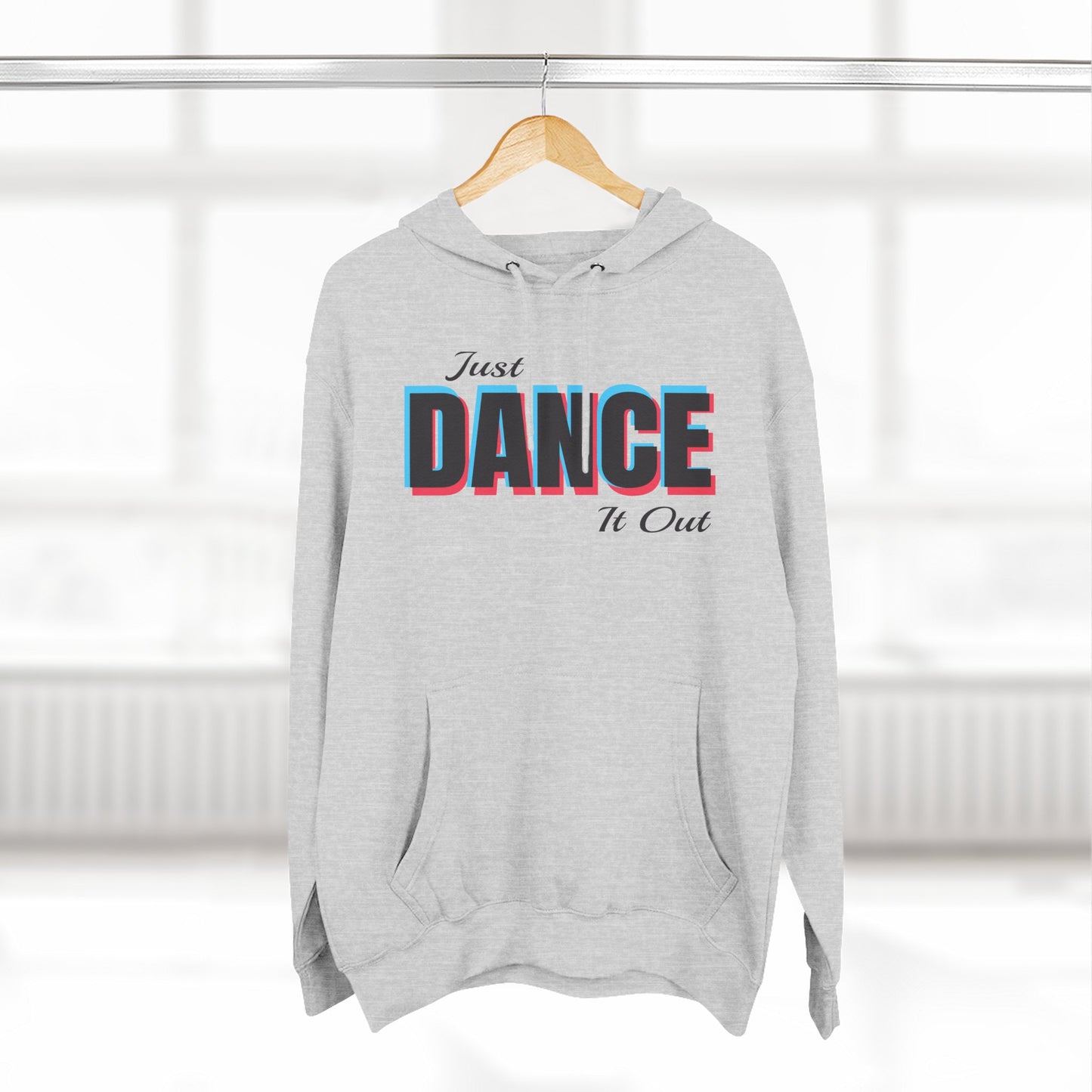 Black Logo Fleece Hoodie - Comfortable & Stylish