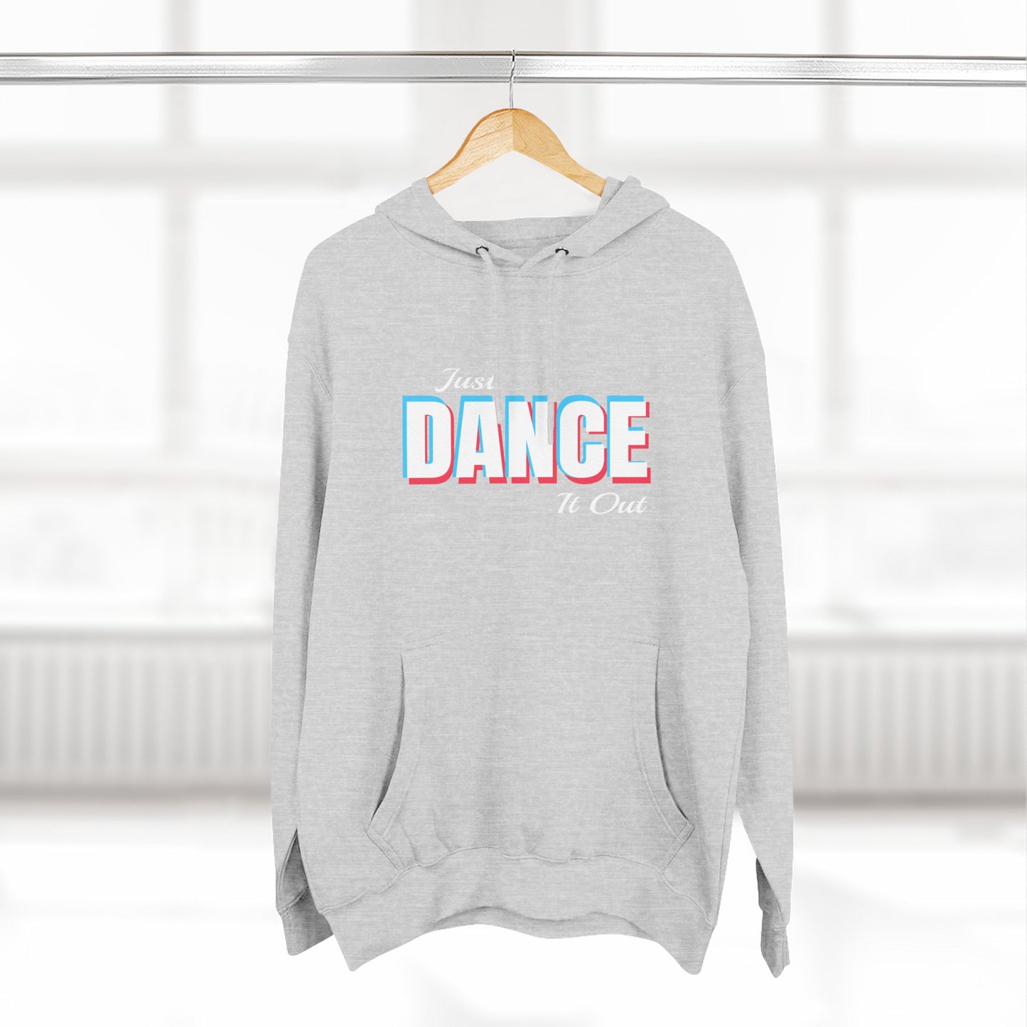White Logo Fleece Hoodie - Comfortable & Stylish