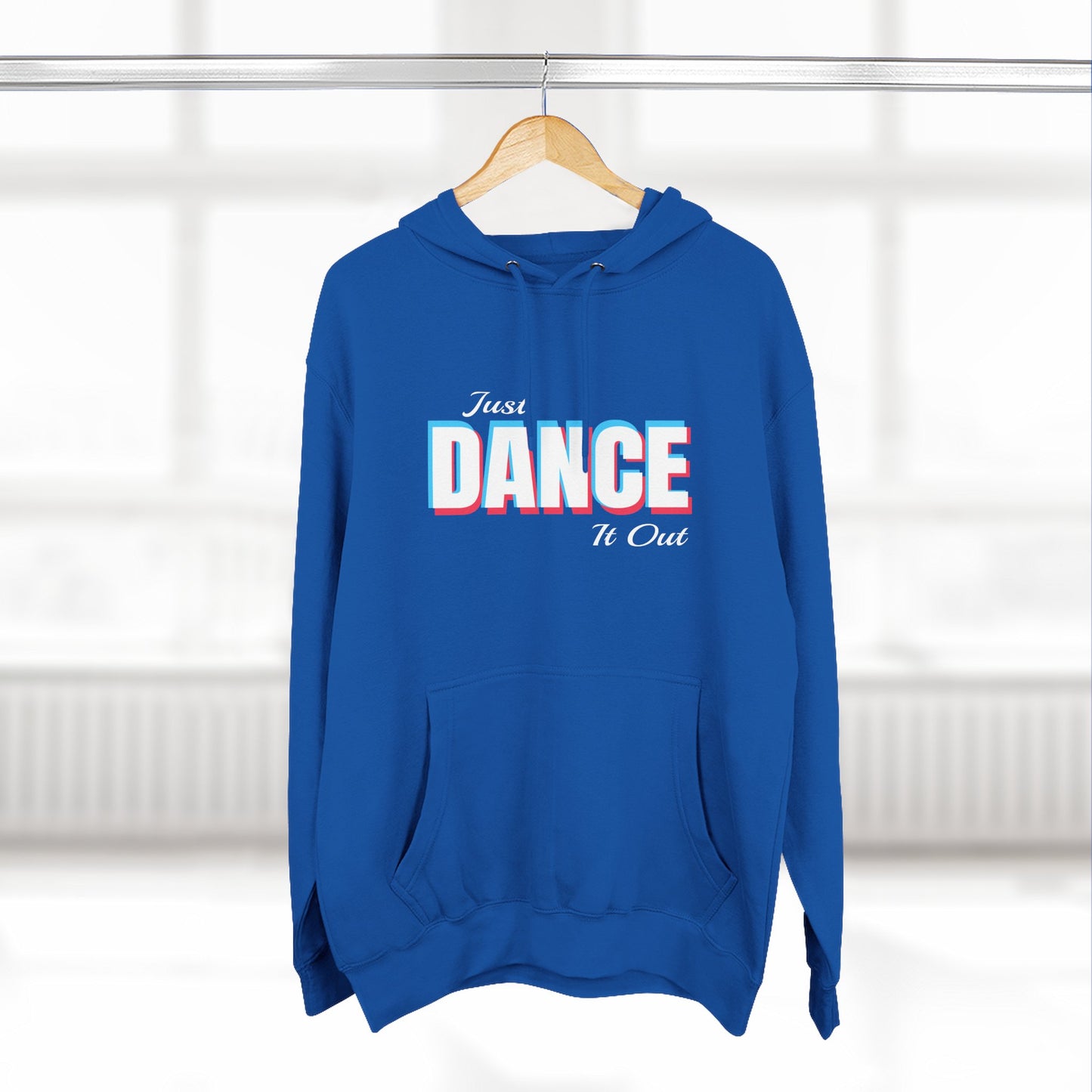 White Logo Fleece Hoodie - Comfortable & Stylish