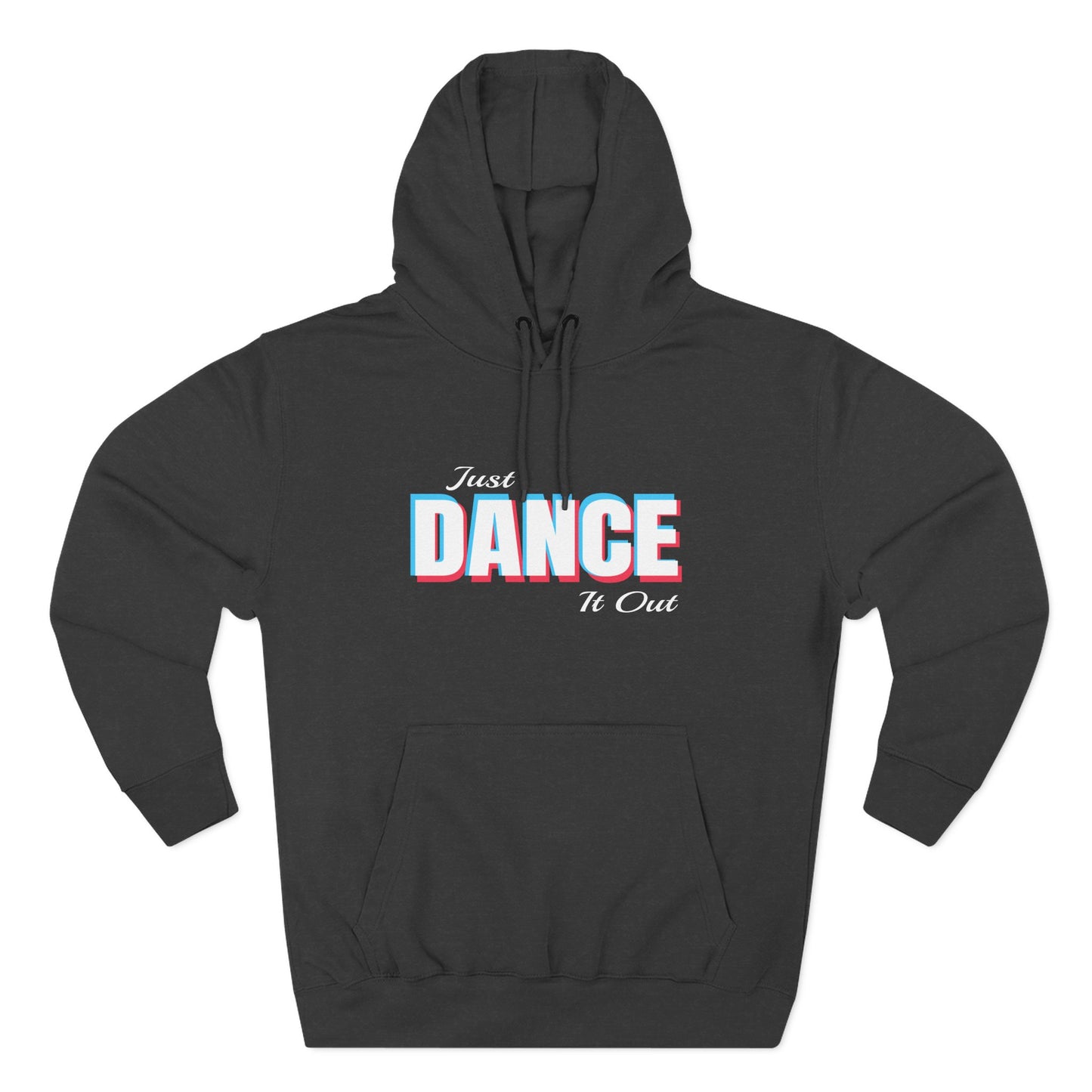 White Logo Fleece Hoodie - Comfortable & Stylish