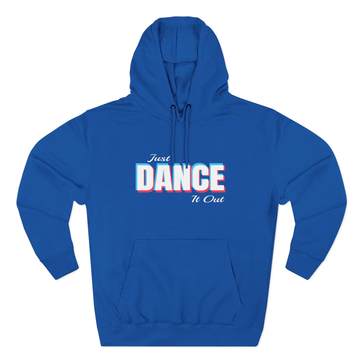 White Logo Fleece Hoodie - Comfortable & Stylish