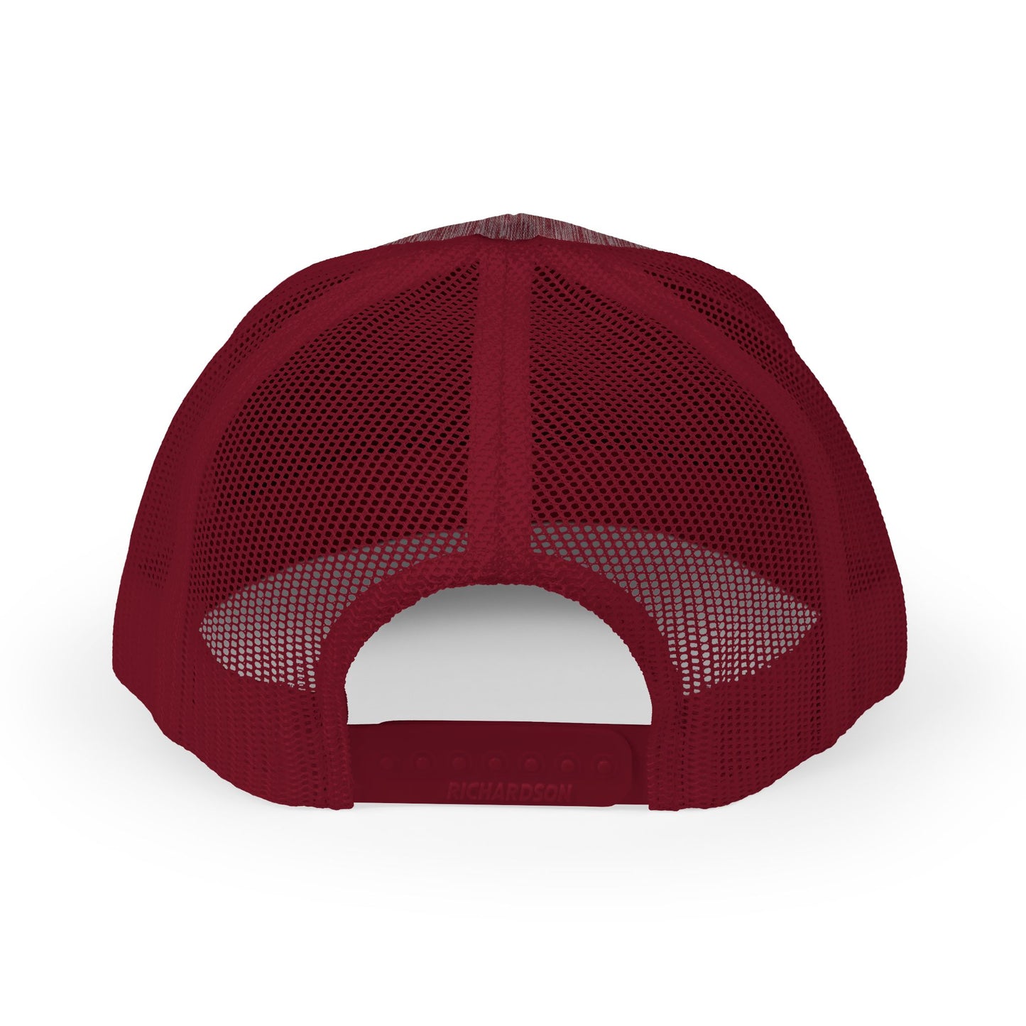White Logo Embroidered Snapback Trucker Cap | Embroidered Hat